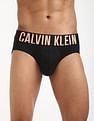 Calvin Klein Underwear Solid Multi Low Rise Briefs - Pack Of - 3
