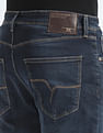 Flying Machine Slash Slim Tapered Fit Stone Wash Jeans