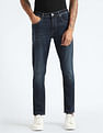 Flying Machine Slash Slim Tapered Fit Stone Wash Jeans