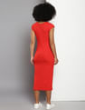 Tommy Hilfiger Midi Bodycon Ribbed Dress