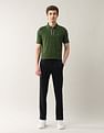 Arrow Sport Textured Pure Cotton Polo Shirt