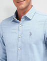 U.S. Polo Assn. Denim Co. Slim Fit Chambray Shirt