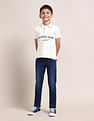 U.S. Polo Assn. Kids Boys Brand Print Cotton Polo Shirt