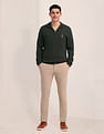 U.S. Polo Assn. High Neck Zipper Sweater