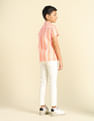 U.S. Polo Assn. Kids Boys Vertical Striped Cuban Shirt
