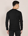 U.S. Polo Assn. V-Neck Vertical Stripe Sweater