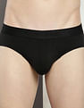 Calvin Klein Underwear Mid Rise Solid Briefs - Pack Of 3