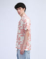 Flying Machine Abstract Print Viscose Shirt