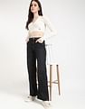 Calvin Klein Jeans Cotton Wide Leg-Fit Mid Rise Jeans