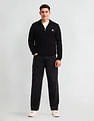 U.S. Polo Assn. Denim Co. Half Zipper Solid Sweater