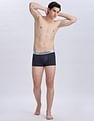 Calvin Klein Underwear Low Rise Solid Blue Trunks