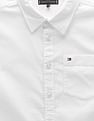 Tommy Hilfiger Kids Boys Solid Oxford Shirt