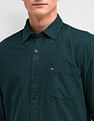 Arrow Sport Slim Fit Lightweight Corduroy Shirt