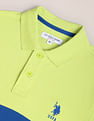 U.S. Polo Assn. Colour Block Pique Polo Shirt