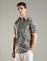 Tommy Hilfiger Printed Regular-Fit Cotton Woven Shirt