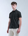 Flying Machine Slim Fit Tropical Printed Essentials Shirt