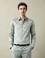 Arrow Tailored Fit Jacquard 1851 Shirt