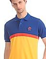 U.S. Polo Assn. Colour Block Pique Polo Shirt