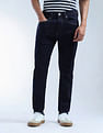 Flying Machine Slash Slim Tapered Fit Mid Rise Jeans