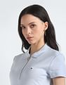 Tommy Hilfiger Slim Fit Zip Through Polo Shirt