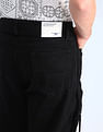 Flying Machine Cobain Loose Fit Black Jeans