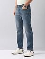 AD by Arvind Regular Fit Luxe Hypermove Jeans