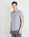 Arrow Sports Tartan Check Twill Shirt