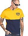 U.S. Polo Assn. Round Neck Brand Print T-Shirt
