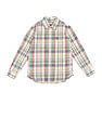 U.S. Polo Assn. Kids Boys Plaid Checked Regular Fit Shirt