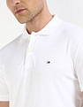 Tommy Hilfiger Solid Regular-Fit Cotton Polo Shirt