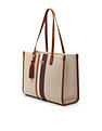U.S. Polo Assn. Valour Striped Tote Bag