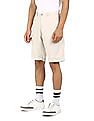 U.S. Polo Assn. Solid Cotton Linen Shorts