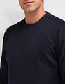 Arrow Solid Regular Fit Sweatshirt