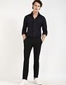 Tommy Hilfiger Solid Slim-Fit Polyamide Shirt