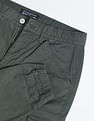 Flying Machine Mid Rise Slim Fit Cargo Pants