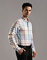 Tommy Hilfiger Checked Regular Fit Plain Woven Shirt