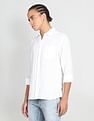 Flying Machine Linen Slim Fit Shirt
