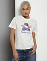 Tommy Hilfiger Retro Sport Print Cotton T-Shirt