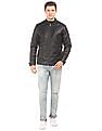 Aeropostale Faux Leather Biker Jacket