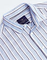 Flying Machine Tencel Hemp Cotton Stripe Shirt
