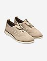 Cole Haan Women Beige ØriginalGrand Stitchlite Wingtip Oxford Sneakers