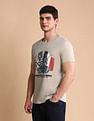 U.S. Polo Assn. Denim Co. Graphic Printed Muscle Fit T-Shirt