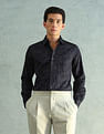 Arrow Newyork Slim Fit Smart Printed Shirt