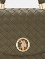 U.S. Polo Assn. Women Andra Patterned Weave Crossbody Bag