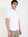 Tommy Hilfiger Solid Regular-Fit Cotton Shirt