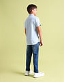 U.S. Polo Assn. Kids Boys Short Sleeve Chambray Shirt