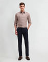 Arrow Newyork Slim Fit Textured Pattern Shirt