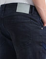 Flying Machine Slash Slim Tapered Fit Blue Jeans