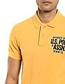 U.S. Polo Assn. Denim Co. Cotton Heathered Polo Shirt