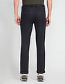 Arrow Sports Solid Dobby Autoflex Trousers